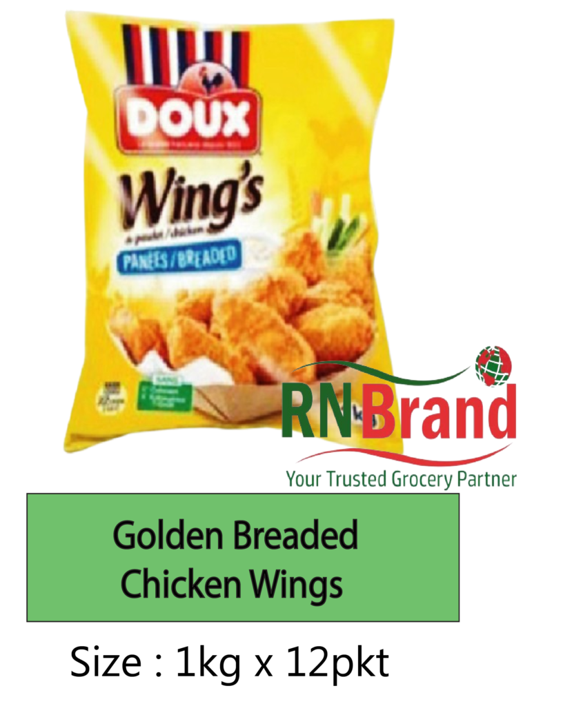  Golden Breaded
Chicken Wings
       
          